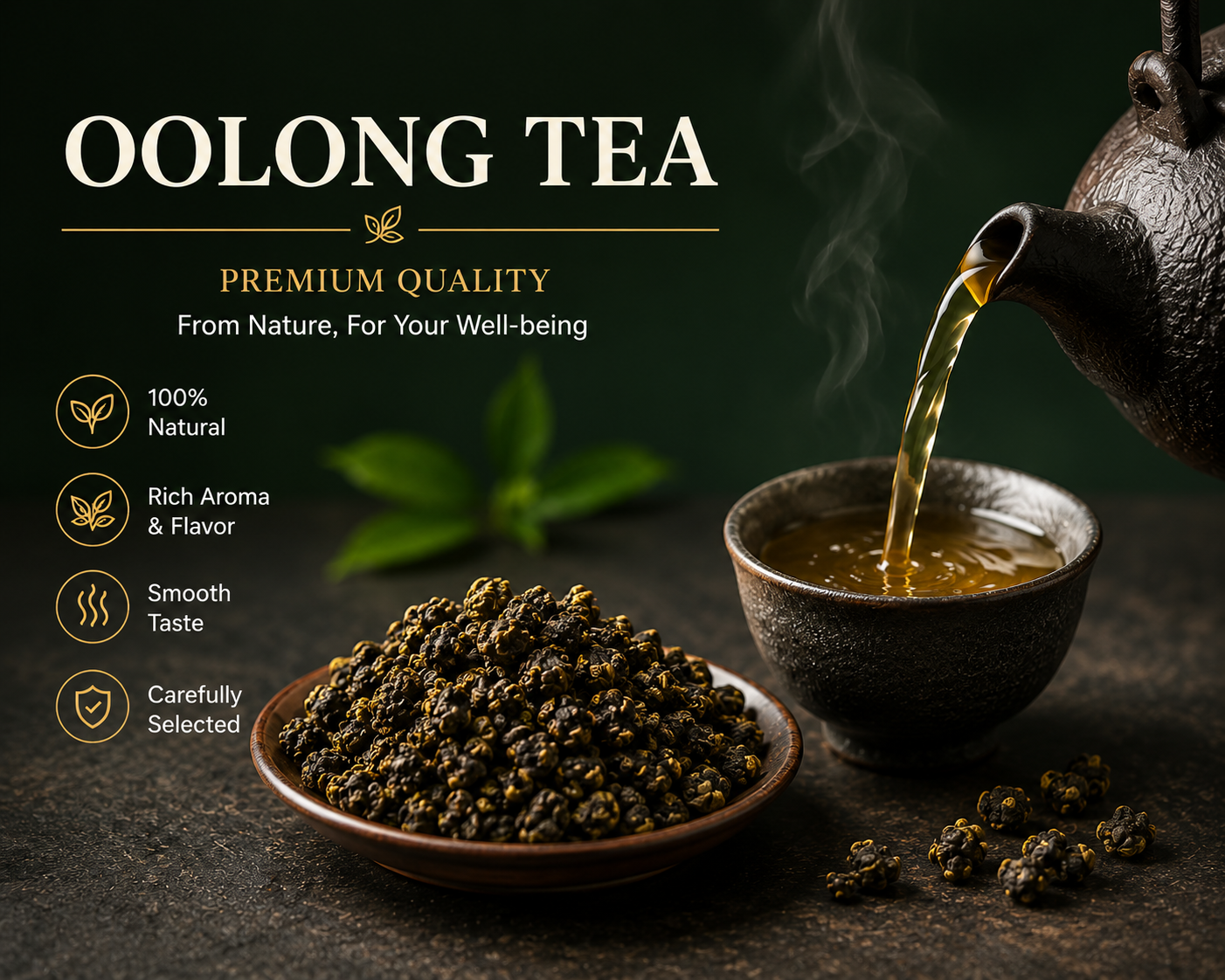 Bulk Oolong Tea - Premium Raw Material for RTD & Beverage Industry