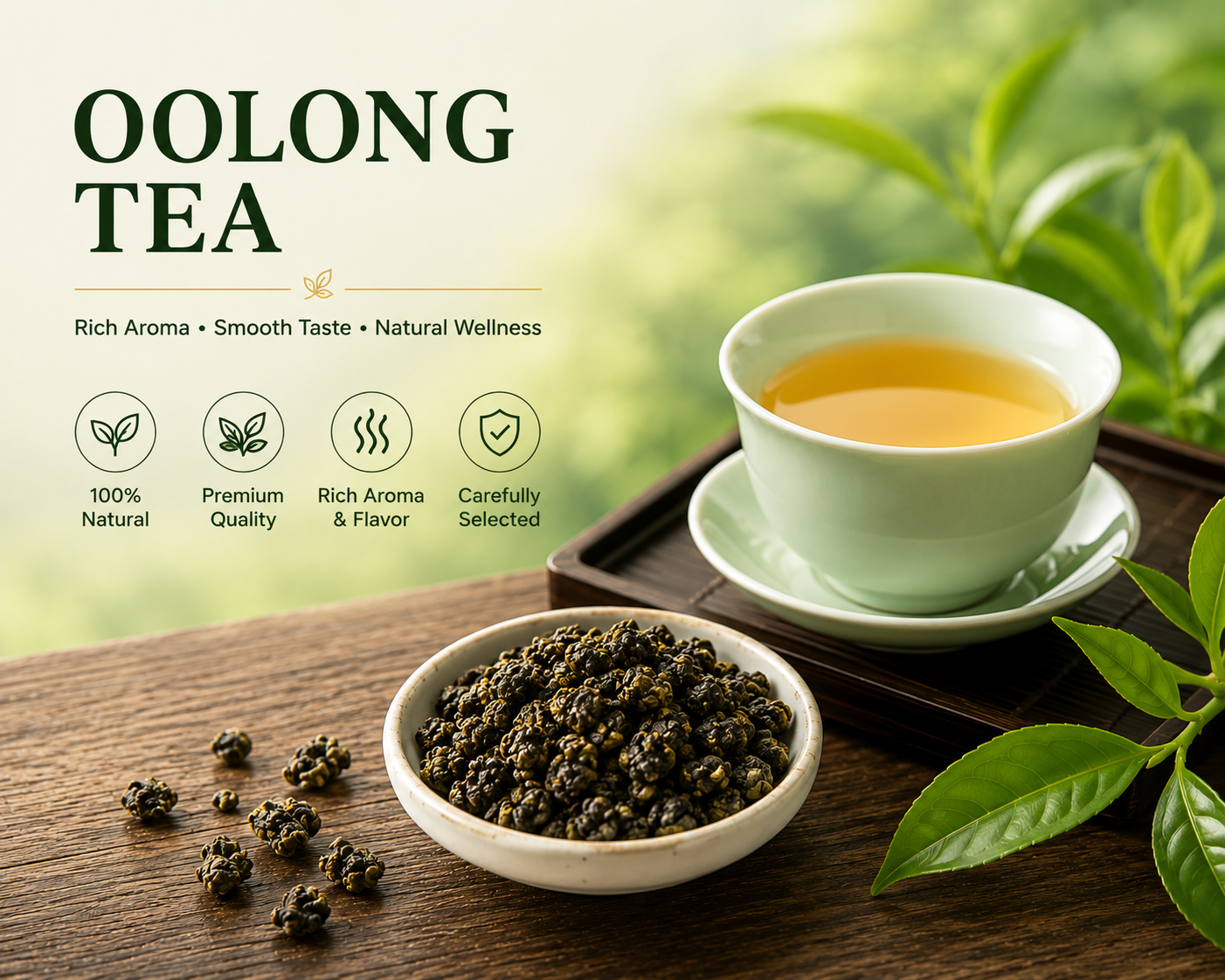 Bulk Oolong Tea - Premium Raw Material for RTD & Beverage Industry